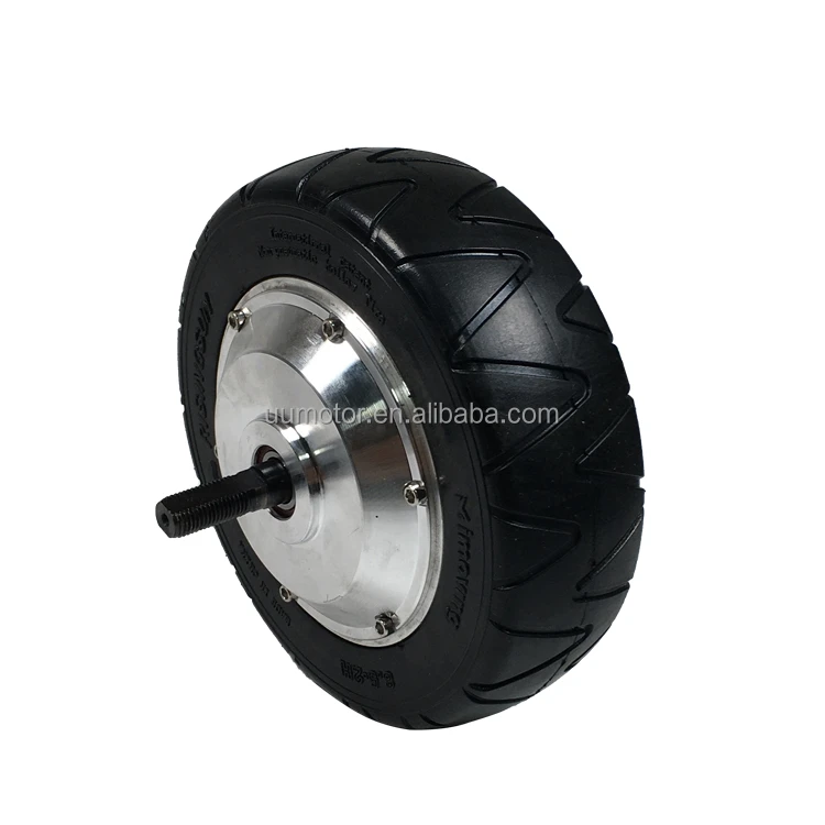 M low speed high torque 8 inch 48v 500w geared reversible hub motor