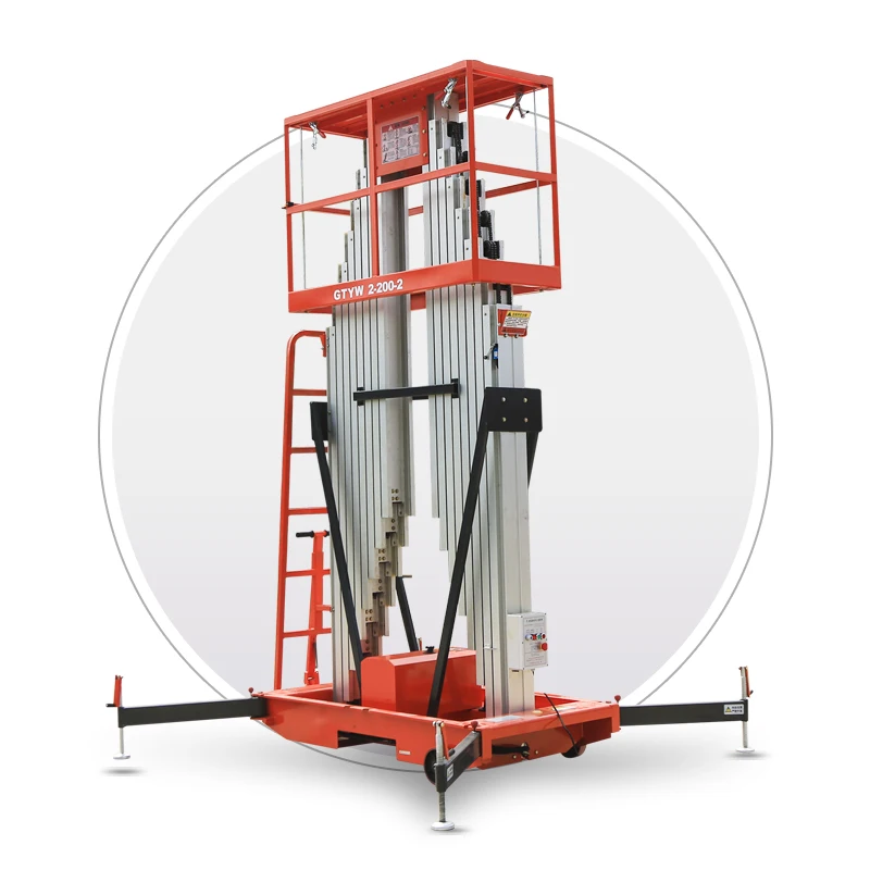 SHANDING Manufacturer Hydraulic Lifting Platform Truck Electric Lift Work Platform