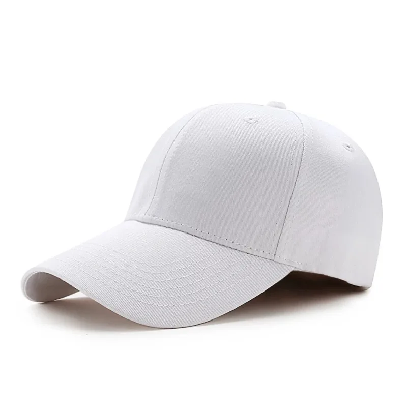 Wholesale Classic Dad Hat Unisex High Quality Basic 6 Panel Curved Brim Adjustable Outdoor Sports Baseball Caps For Men