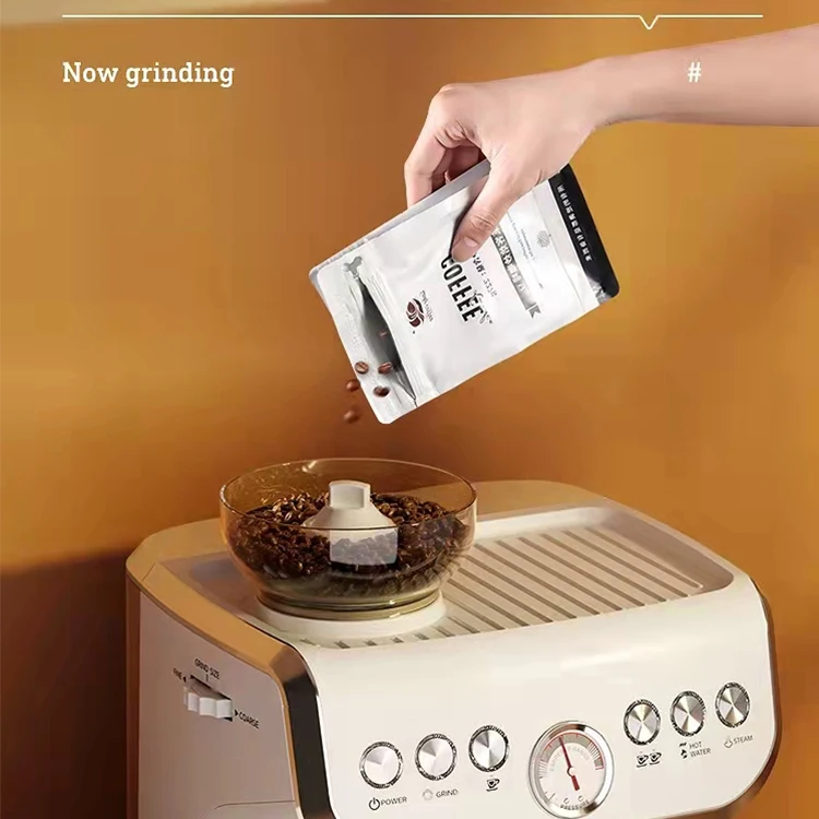 automatical coffee maker expresso machine ground coffee espresso machine with milk frother