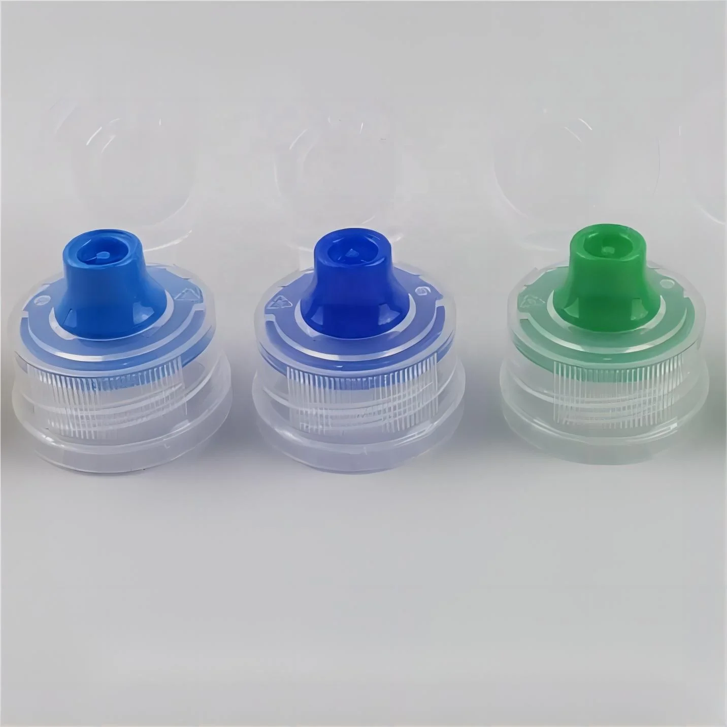 Flip  Cap new virgin PE material 28mm pco 1881 1810 thread  caps covers lids for 650 500ml sport bottle oil juice bottle use
