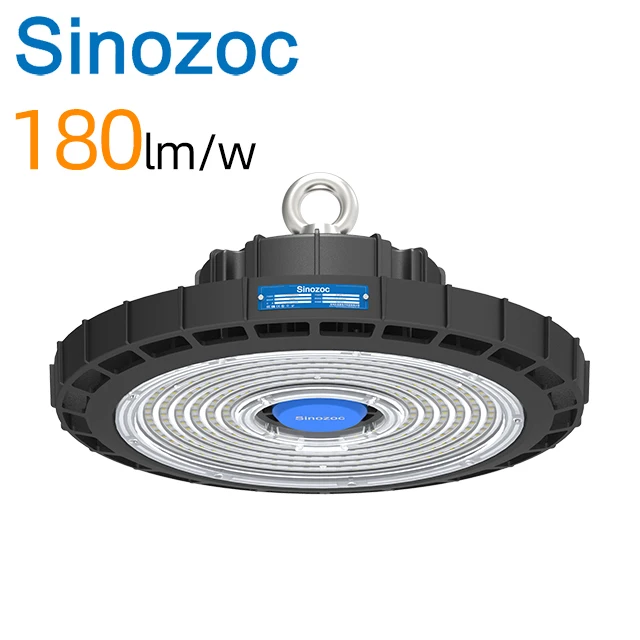 Sinozoc IP65  UFO LED 50W 100W 150w 200W high bay induction light