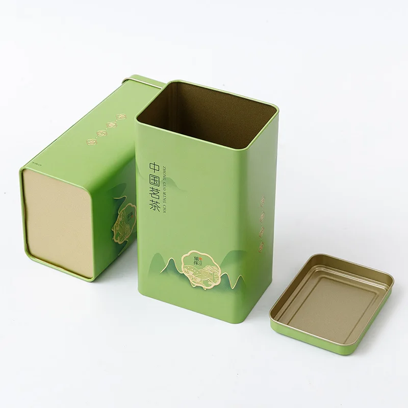 Xin Jia Yi Packaging Customized Printed Logo Beauty Design Round Wax Metal Tin Box