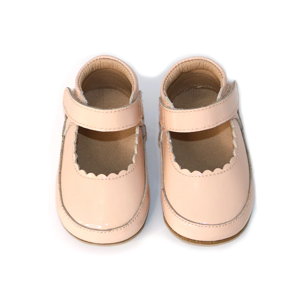 Лидер продаж, детские сандалии Мэри Джейн из лакированной кожи на мягкой кожаной подошве, кожаная обувь