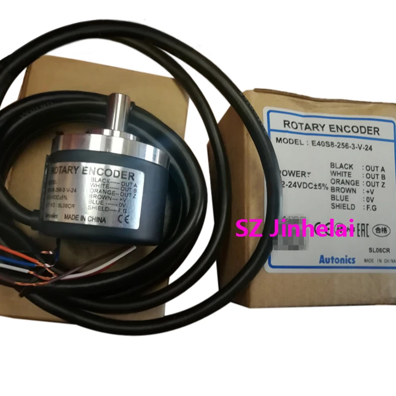 New and Original Autonics E40S8-256 500 512-3-V-24 Industrial Encoder Switch Rotary Incremental