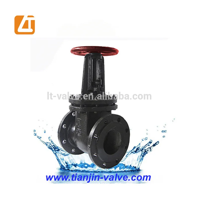 Gost standard Cast Steel 5 inch Manual Flanged Gate Valve