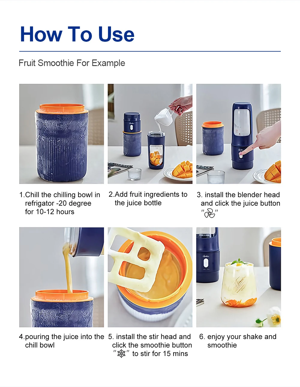 Portable Juicer Blender Household Fruit Beauty Mixer Personal Smoothies Shakes Mini Travel Car Small Blender