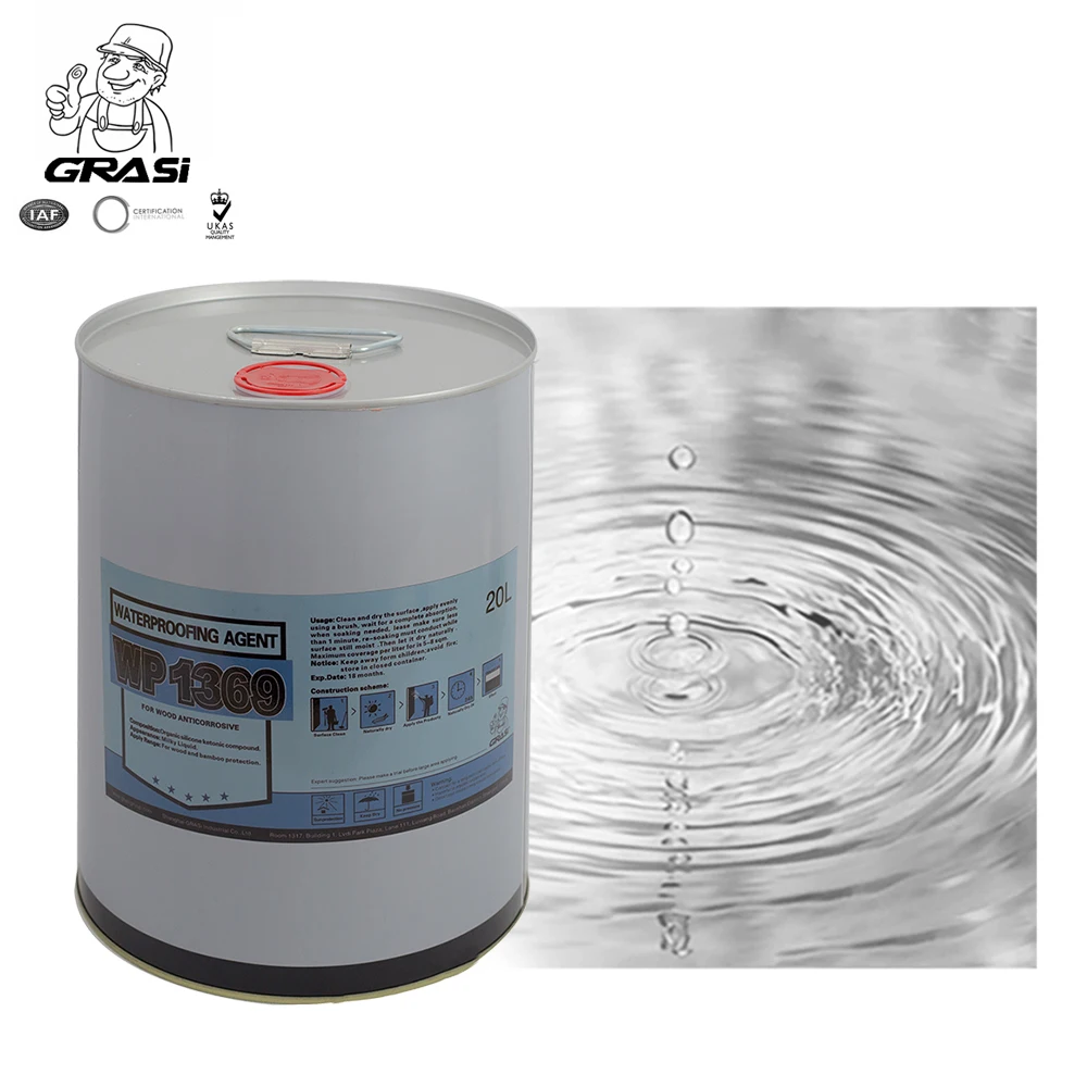 WP1369 hydrophobic layer protector water repellent solution of wood acid