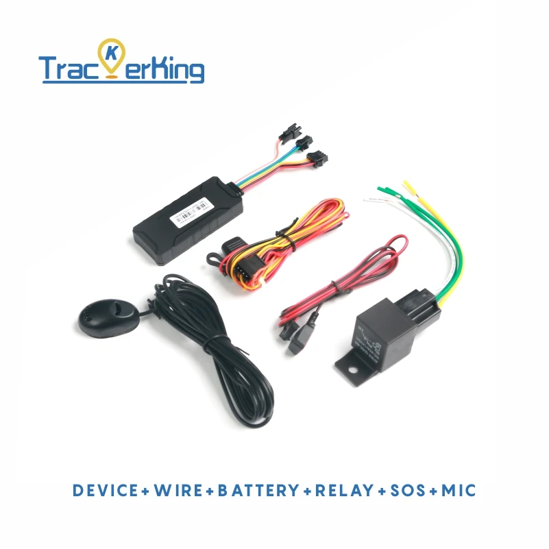 Real Time Positioning GPS Tracker G909 Supporting RemoteTracking Wired Tracking Locator