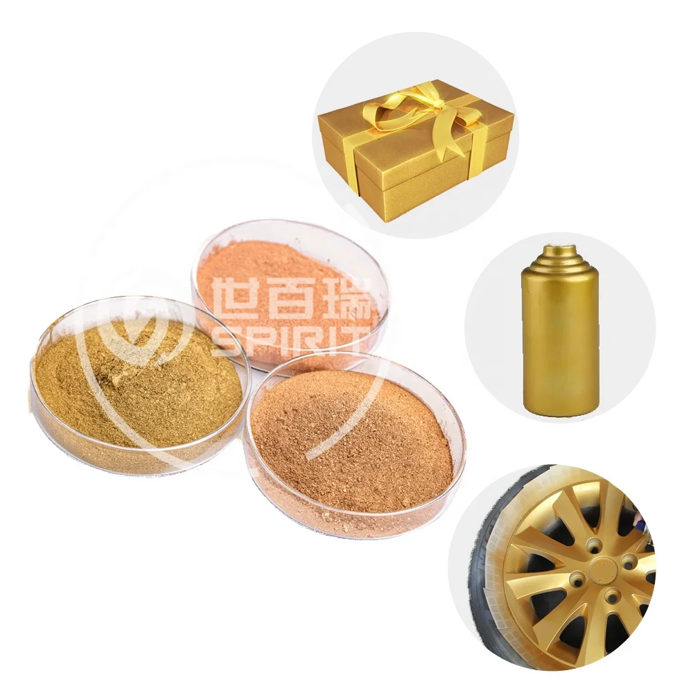 Bronze powder metallic pigment rich gold powder for coating gravure printing