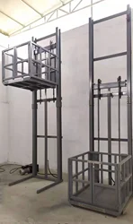 Custom Electric Hydraulic Industrial Elevator Cargo Elevator 1 Ton Capacity
