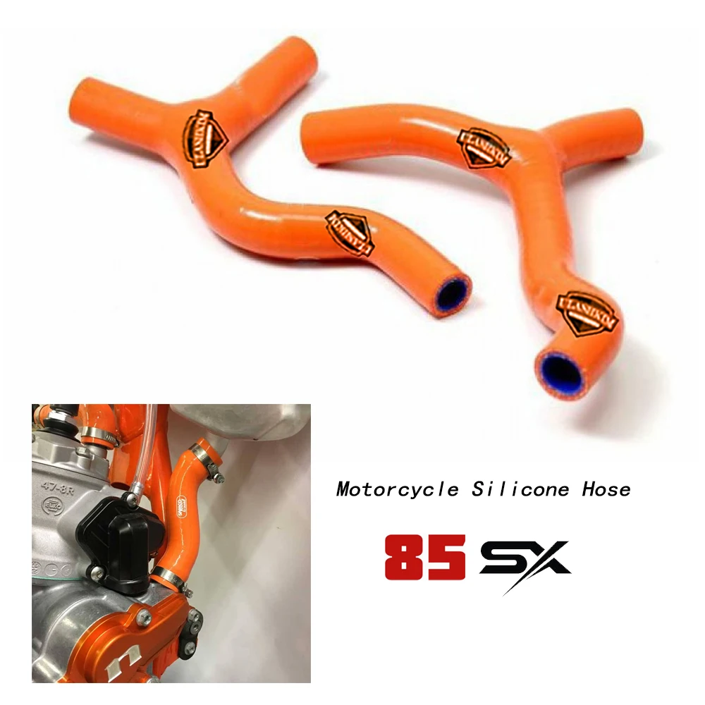 Motorcycle Silicone Radiator Coolant Hose FOR KTM 85SX 03-13 85 SX Rubber Hose Manufacture