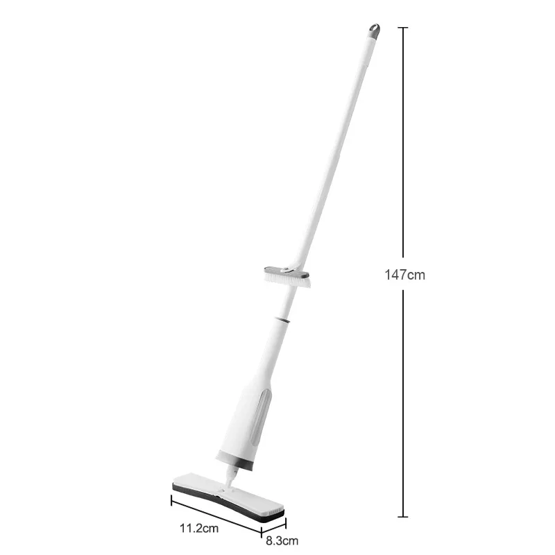 X Twist Mop Flat Mop With Replace bathtub Folding PVA Sponge Mop Brush Heads Free Hand Washing for Bedroom Floor Clean