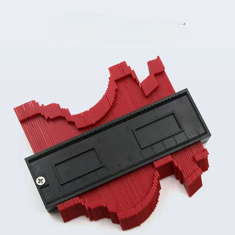 12/25cm Shape Contour Gauge Plastic Profile Contour Copier Measuring Instruments Shape Gauge Duplicator Contour Template Tools