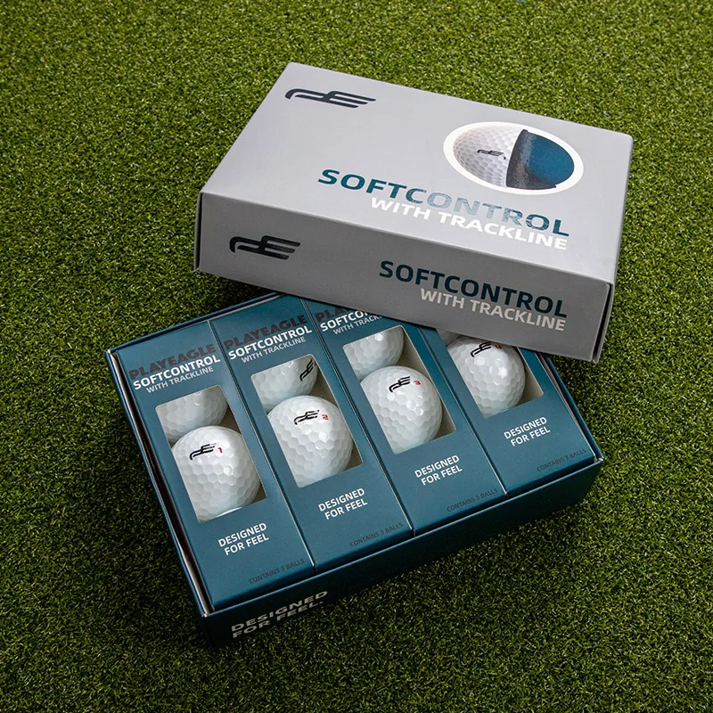 Factory Price Distant Soft Tour Golf Ball 3 layer Customized golf balls Urethane Surlyn Golf Practice Galls