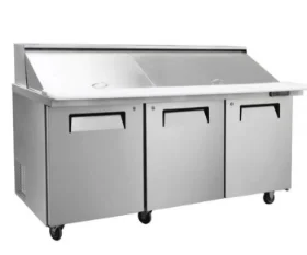 Sandwich and salad counter super top food preparation table series
