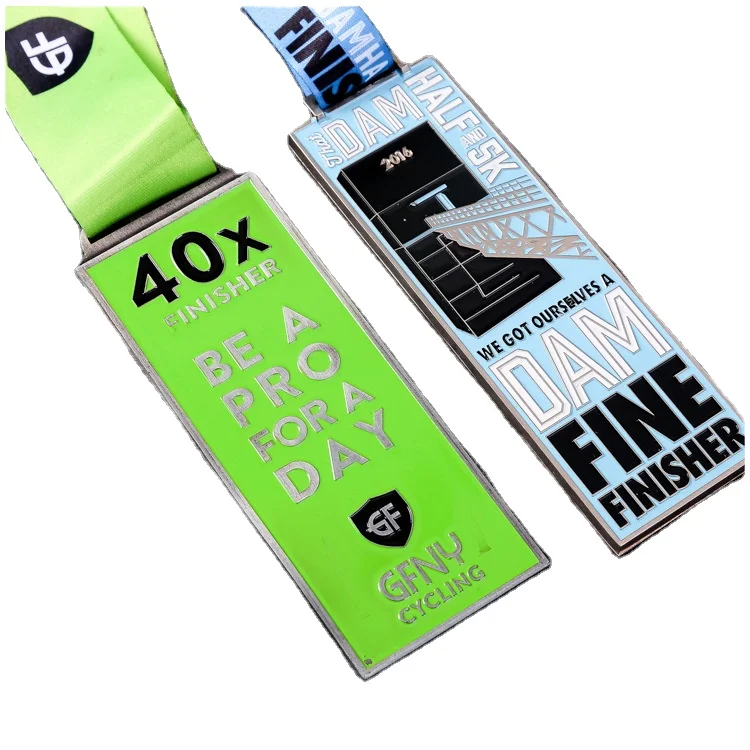 Wholesale China Factory Medal Awards Custom 3D Sports Medal Medallion Award For Marathon