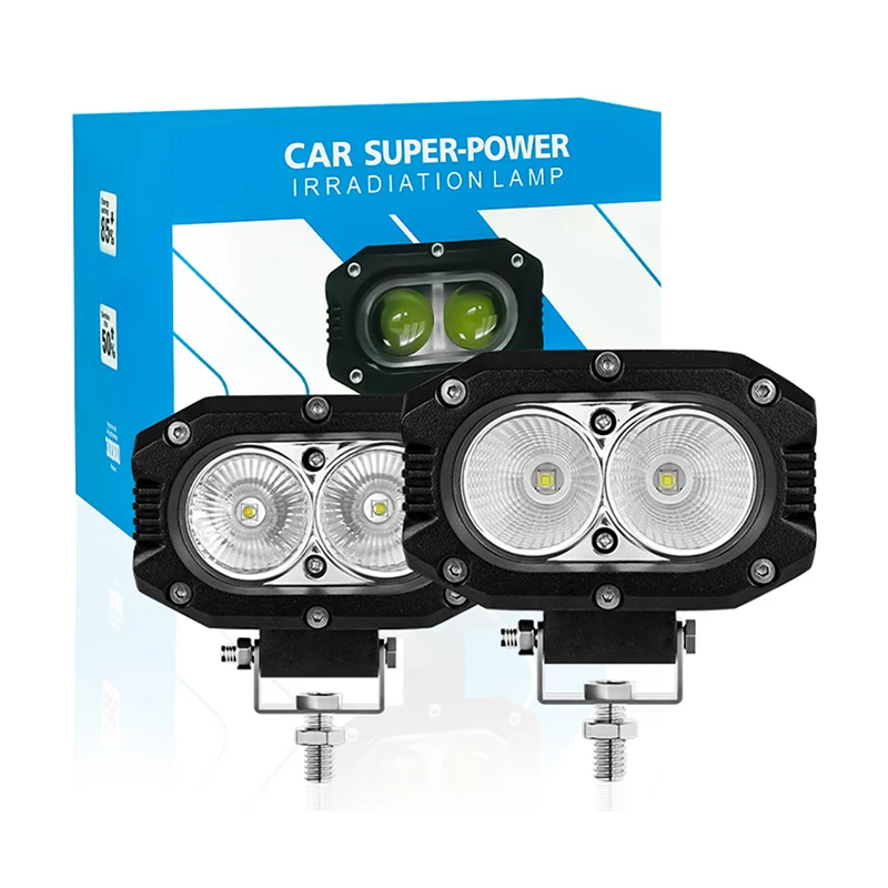 LED Motorcycle Lights LED Spotlight Floodlight light Spot Led Lights led white 6000k motorcycle led spotlight