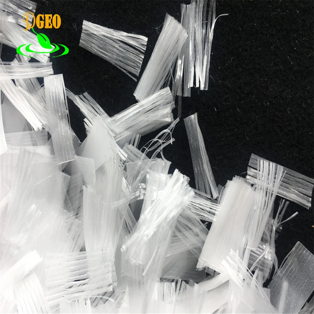Customized length 100% virgin homopolymer polypropylene with form of mesh PP mesh fiber