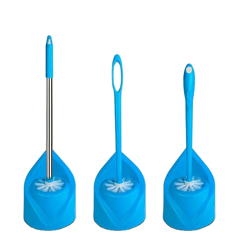 Toilet Brush Set Portable and Easy to Clean Plastic Custom Logo Clothes Brushes Clothing Washing Cleaning Brush Hand