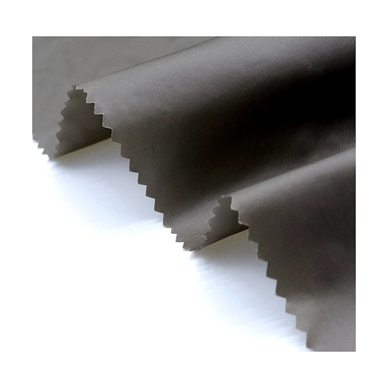 
Spot sales of 400T round hole bright NISI spinning down jacket cotton clothing waterproof non-bile down fabric 