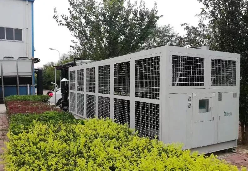300 Kw 120 Hp Industrial Air Cooled Screw Water Chiller