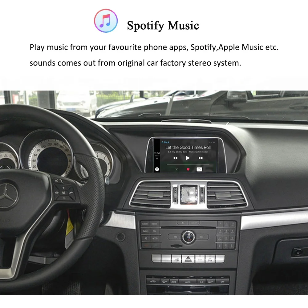 Apple Car Play Retrofit Kit W204 W164 W166 X204 X166 NTG4.5 для Mercedes Benz CarPlay Android авто интерфейс модуль задней