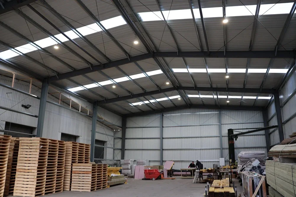 Steel Structure Office Building Warehouse Metal House Factory Direct Design and Sale Customized Service Steel Structure Building