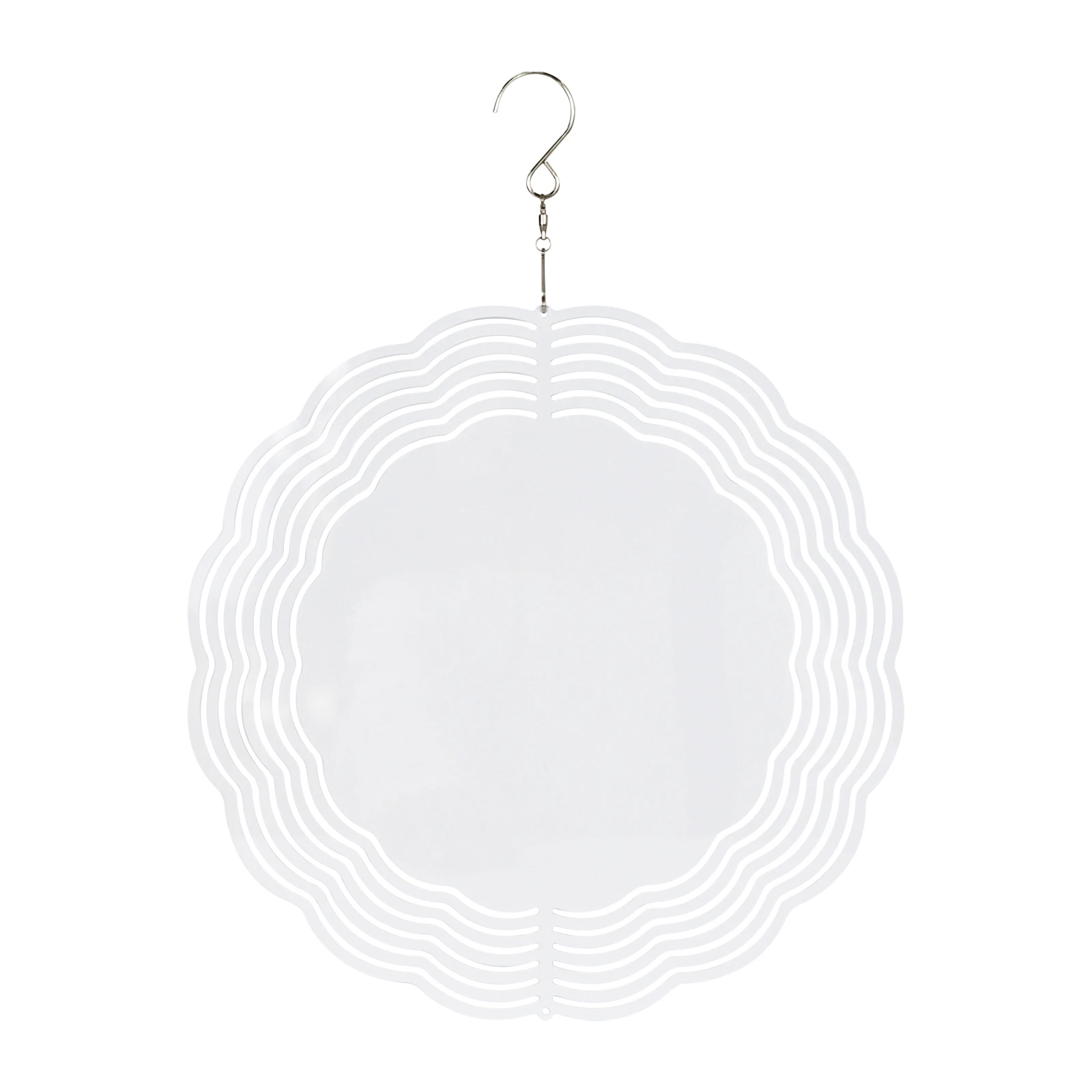 10 Inch Double Side metal wind spinner garden wind spinners hanging wind spinner