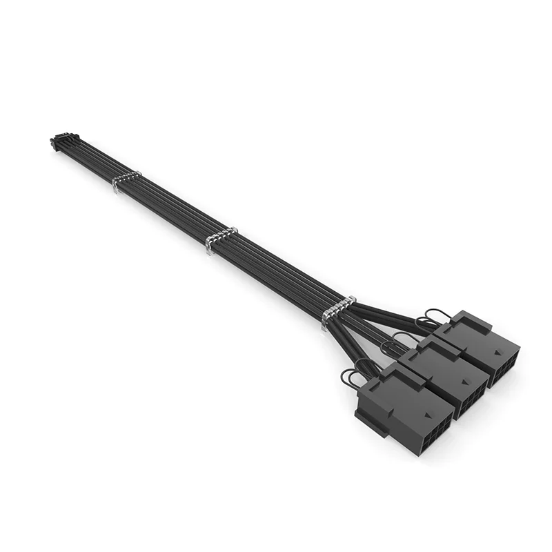 ATX 3 0 PSU смешанный PCI-E 5 следующего поколения Удлинительный кабель GPU GeForce RTX 4090 Ti PCIe gen 12VHPWR Разъемы 16P до 6 + 2Pin