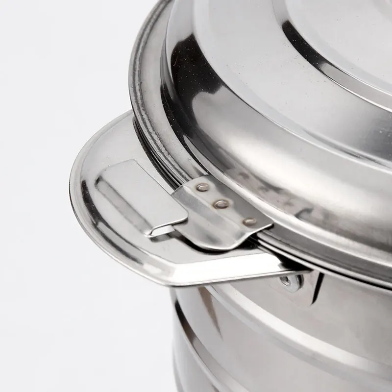 Stainless Steel Food Warmer Pot Casserole Food Storage Casserole Food Warmer Set For Kitchen