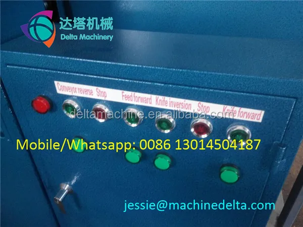 Professional industrial used rag cutter machine/fabric shredder
