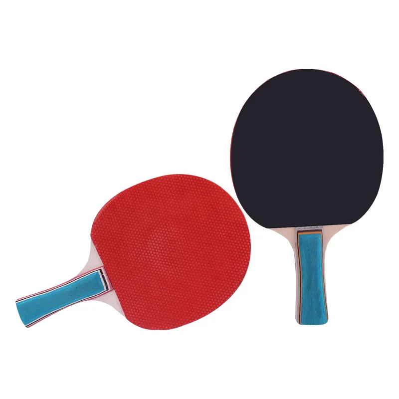 Wholesale  Price Portable 2 Pieces Wooden Table Tennis Racket  for Outdoor Sports