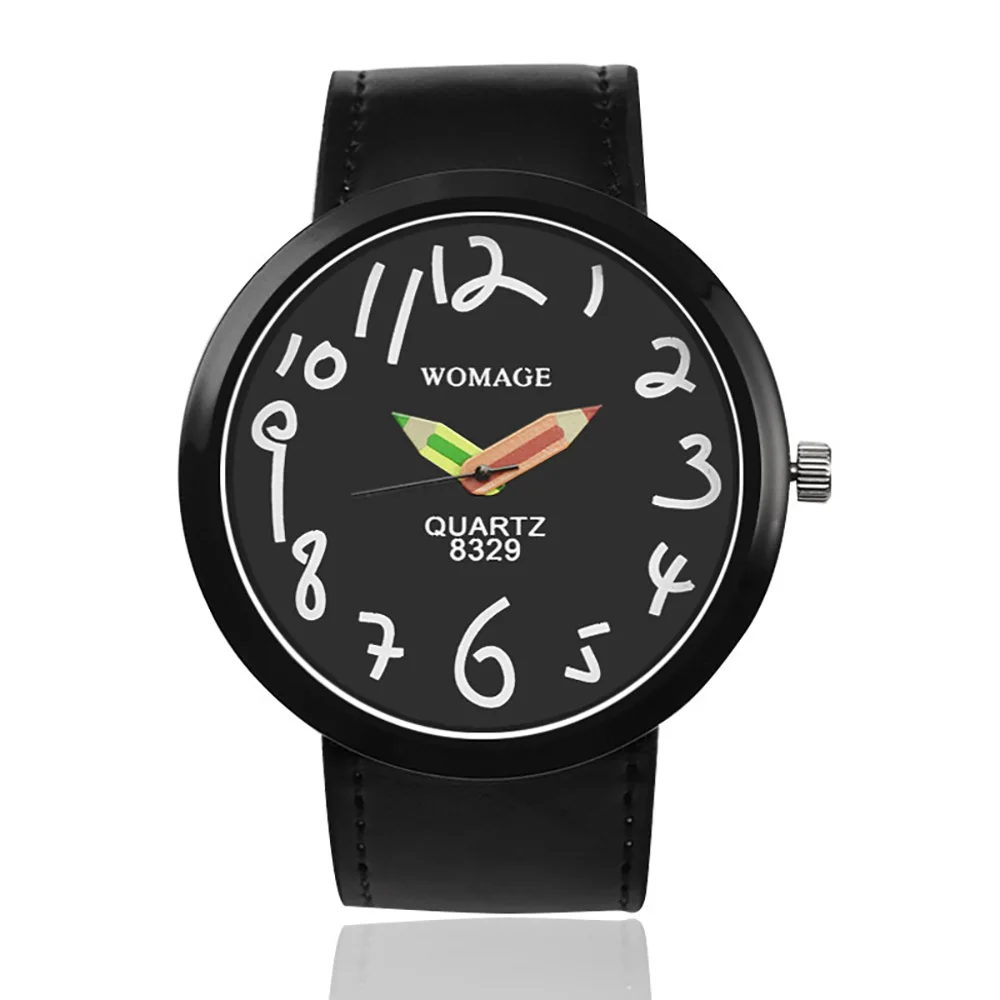 Square Children Waterproof Learning Time Wrist Watch Easy to Read Time Silicone Kids Watches for Girls Boys