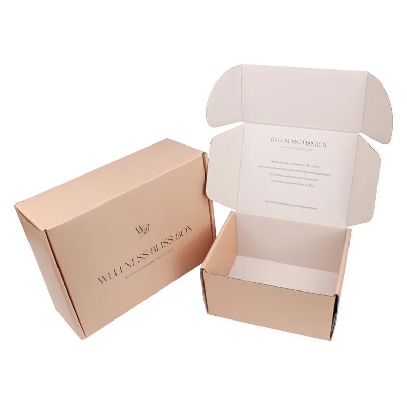 3 слоя белого гофрированного картона, движущиеся коробки для отправки, легко разорвать линию, упаковка, доставка, картонная коробка с самоклеющейся лентой