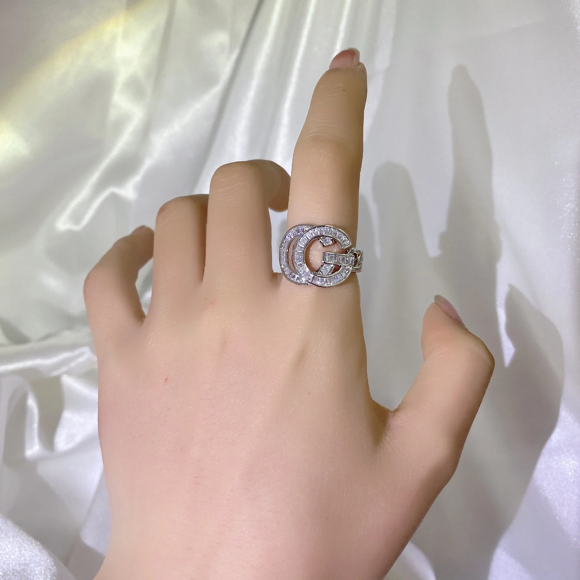 Multiple Styles Wedding Engagement Couple Heart Zircon Fashion Jewelry Rings For Women