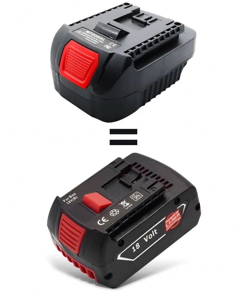 Power Tools MT20BSL Battery Converter Adapter for Makitas 18V Lithium Battery to for Boschs 18V battery