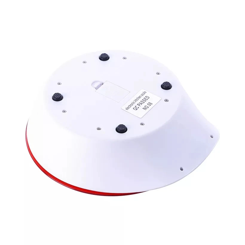 Concise ABS/ 4sensors Tare Kitchen Bowl Scale Custom Logo LCD Display Professional Strain Sensor System