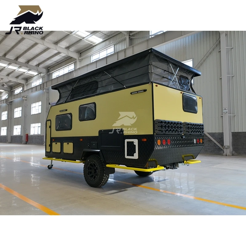 Reinforced Suspension Joint Fourgon Caravane Caravan Trailer Shop Folding Outdoor Family Caravan