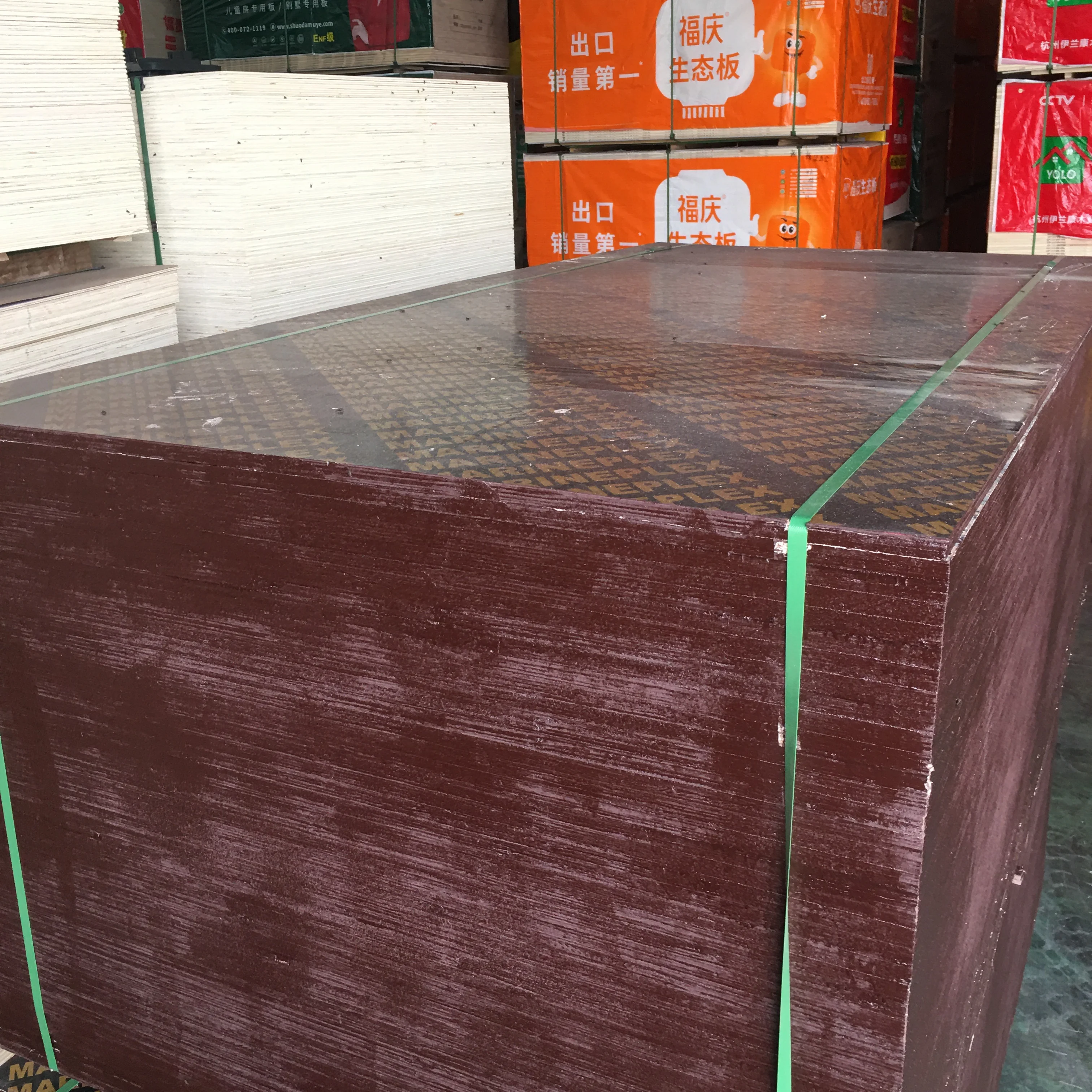 buy 10mm 14mm 16mm 20mm  waterproof marine plywood film faced plywood