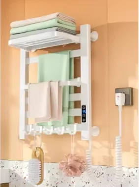 Anrun Professional Manufacturer Low Consumption Intelligent Electric Towel Dryer Electric Towel Rack Warmer