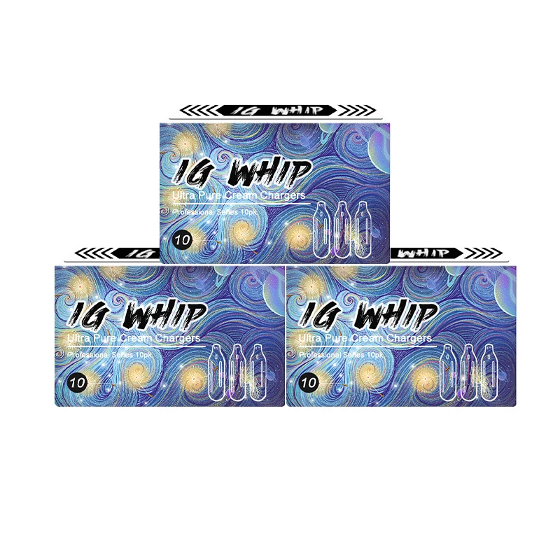 IG Whip Food Grade 8g Cream Canisters Whipped Cream Chargers