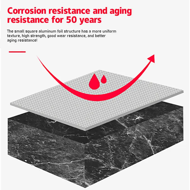 Customized Width Rv repair roof waterproof butyl tape white aluminum butyl rubber roofing waterproof tape for roof flashing