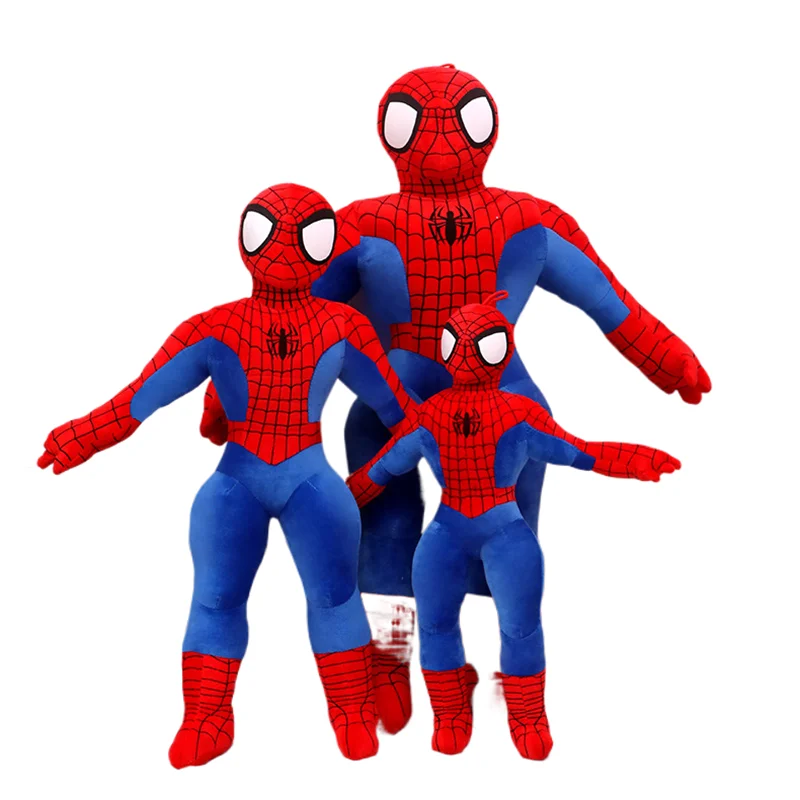 Manufacturers Large Marveled Plush Figure Toys Avengersed Spider Man Doll Throw Pillows Birthday Gift Cartoon For Boys