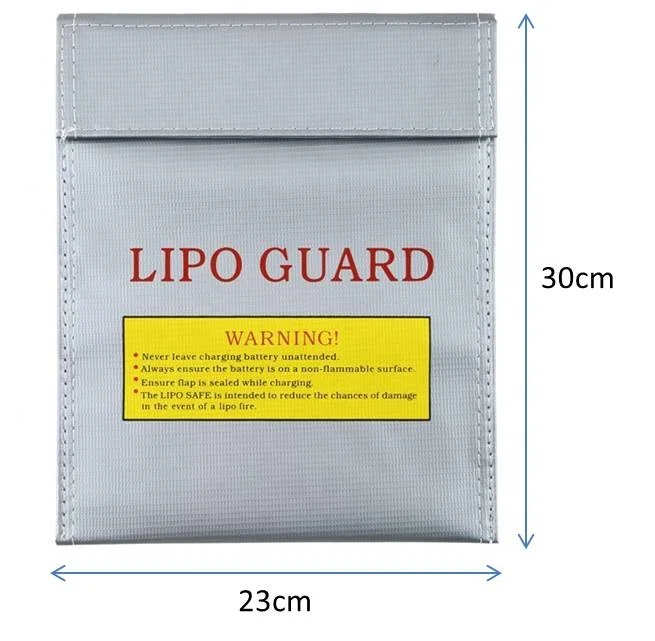  Оптовая продажа огнестойкая Защитная Сумка для документов Lipo Guard Battery защитная