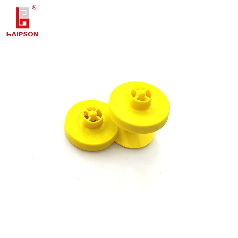 TPU Round 134.2Khz RFID HDX Animal Ear Tag For Cattle Sheep Pig Farm