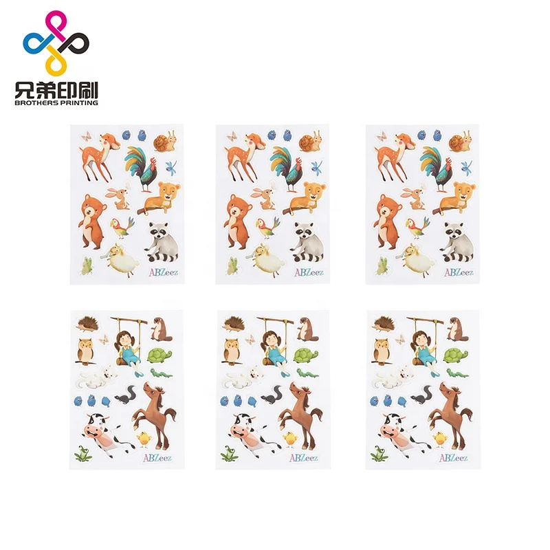 
Custom Cute Journal Stationery Planner Girly Kawaii Sticker Sheet 