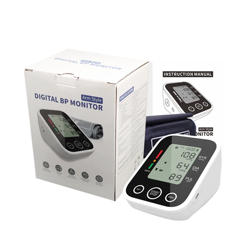 CE Approved High Quality Intelligent Fully Automatic Digital Tensiometro Electric Wrist Blood Pressure Monitor Sphygmomanometer