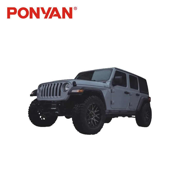 Неограниченные 4DR подножки для Jeep JL 2018-2021 боковые Nerf