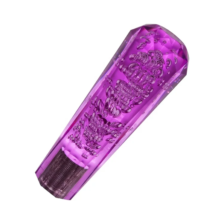 10cm 15cm 20cm 25cm 30cm 35cm 40cm Auto Universal Dildo Acrylic Crystal Bubble Shifter Lever Head Car Crystal Gear Shift Knob